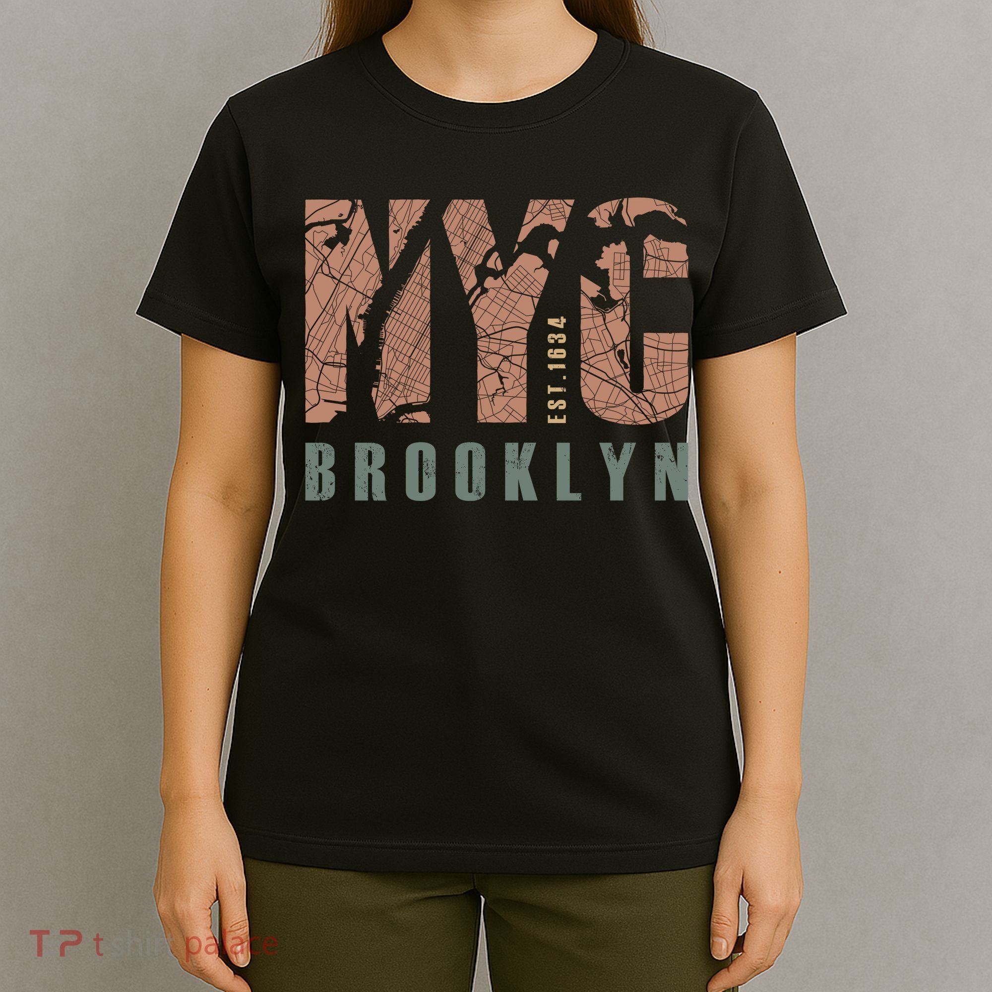 Brooklyn NYC New York City Vintage Emblem T-Shirt