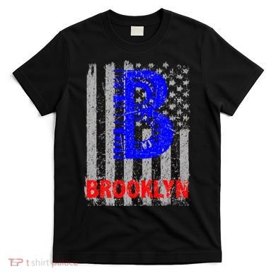 Brooklyn Vintage USA Flag T-Shirt