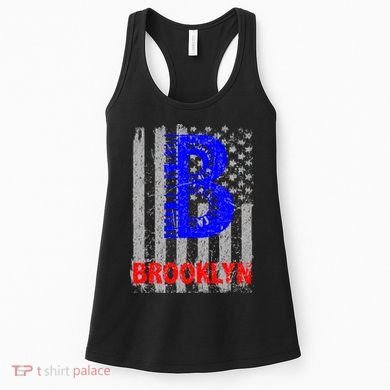 Brooklyn Vintage USA Flag Women's Tank Top