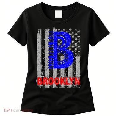 Brooklyn Vintage USA Flag Women's T-Shirt