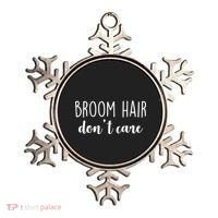 Broom Hair Don't Care Ornament thumb 0