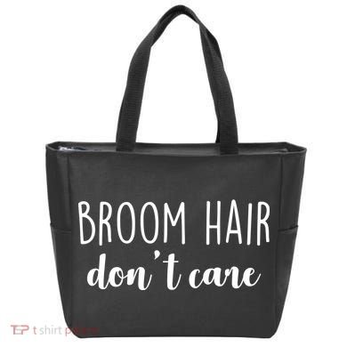Broom Hair Don't Care Tote Bag