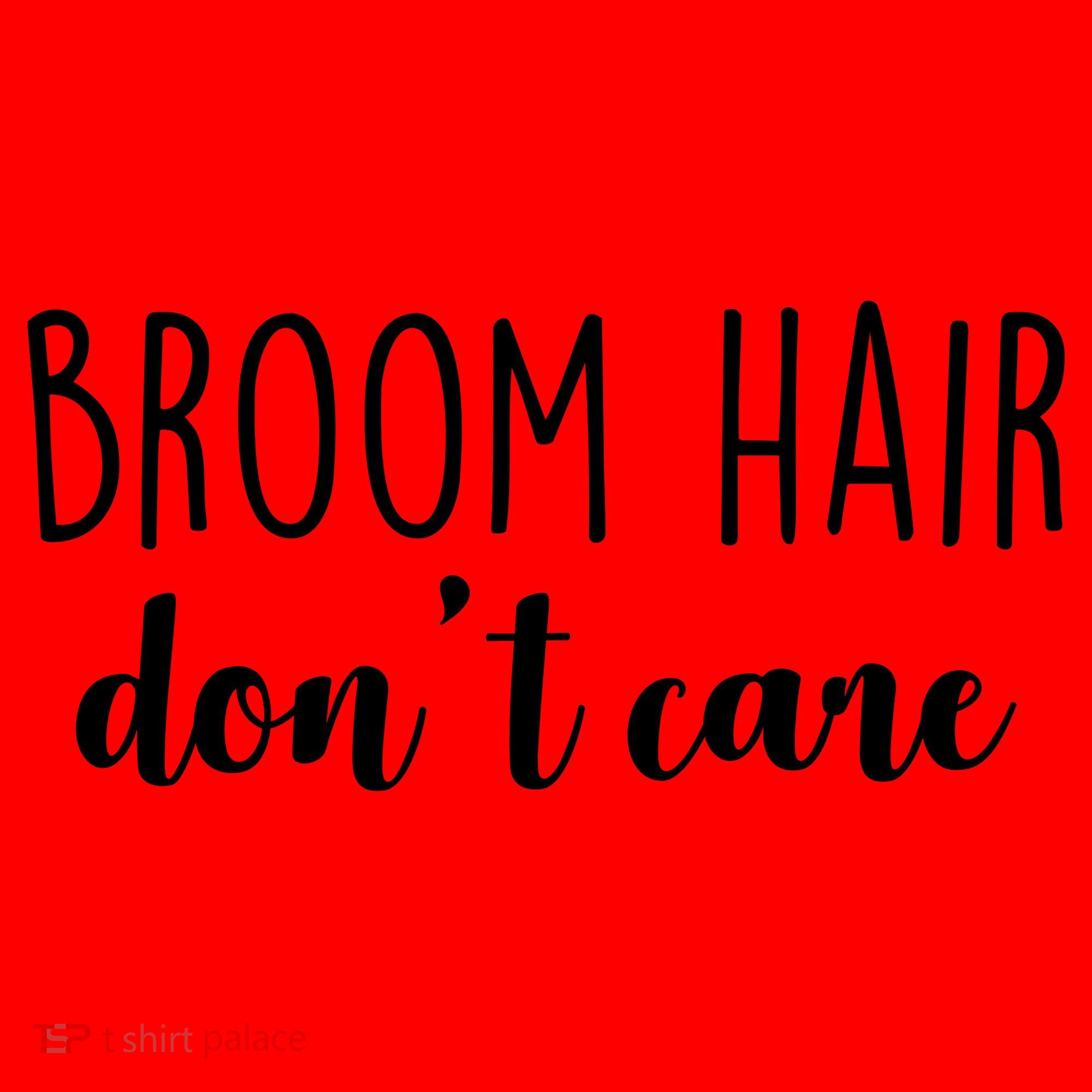 Broom Hair Don't Care Santa Hat