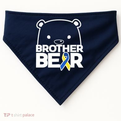 Brother Bear - Down Syndrome Awareness USA-Made Doggie Bandana