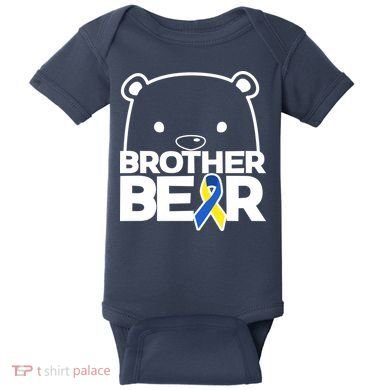 Brother Bear - Down Syndrome Awareness Baby Bodysuit