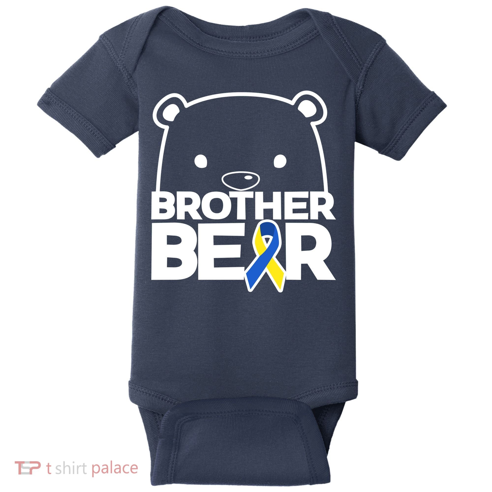 Brother Bear - Down Syndrome Awareness Baby Bodysuit