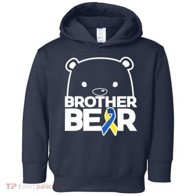 Brother Bear - Down Syndrome Awareness Toddler Hoodie