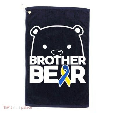 Brother Bear - Down Syndrome Awareness Golf Towel