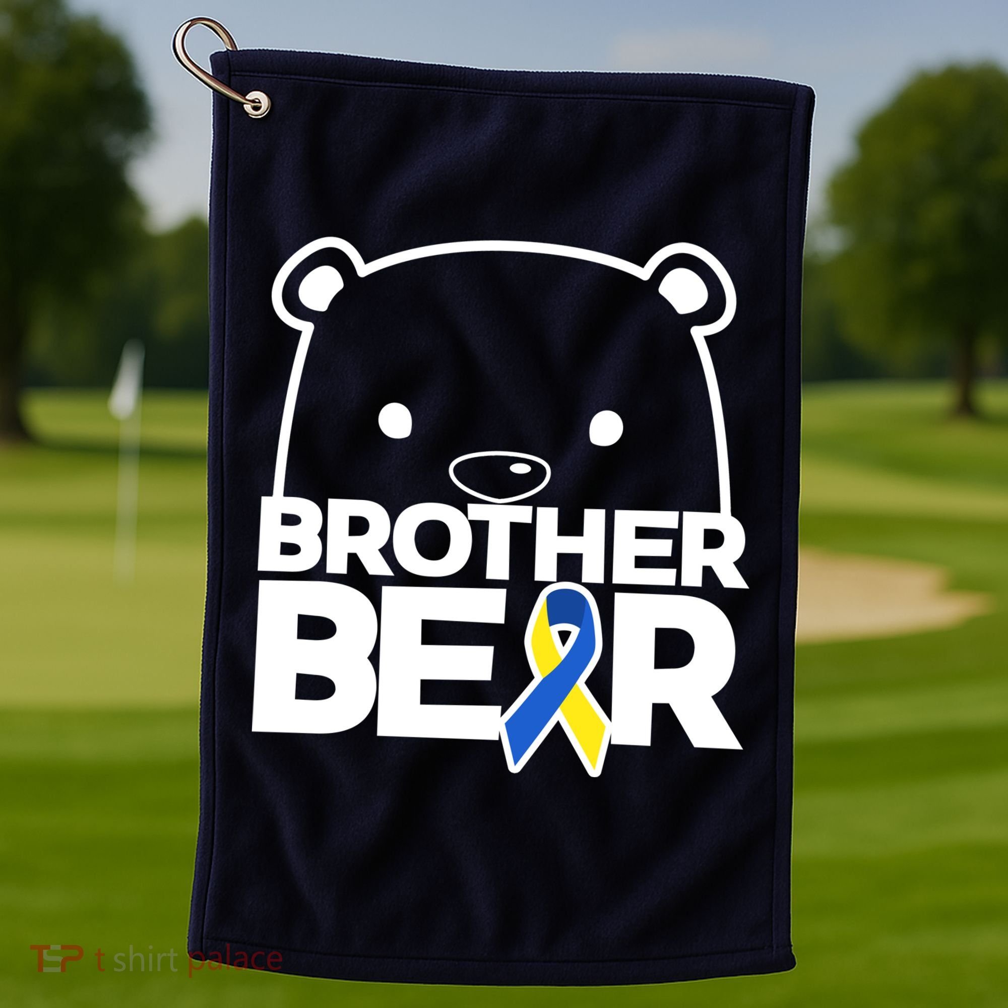 Brother Bear - Down Syndrome Awareness Golf Towel
