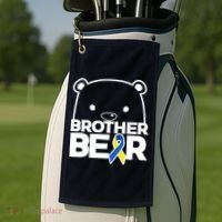 Brother Bear - Down Syndrome Awareness Golf Towel thumb 2