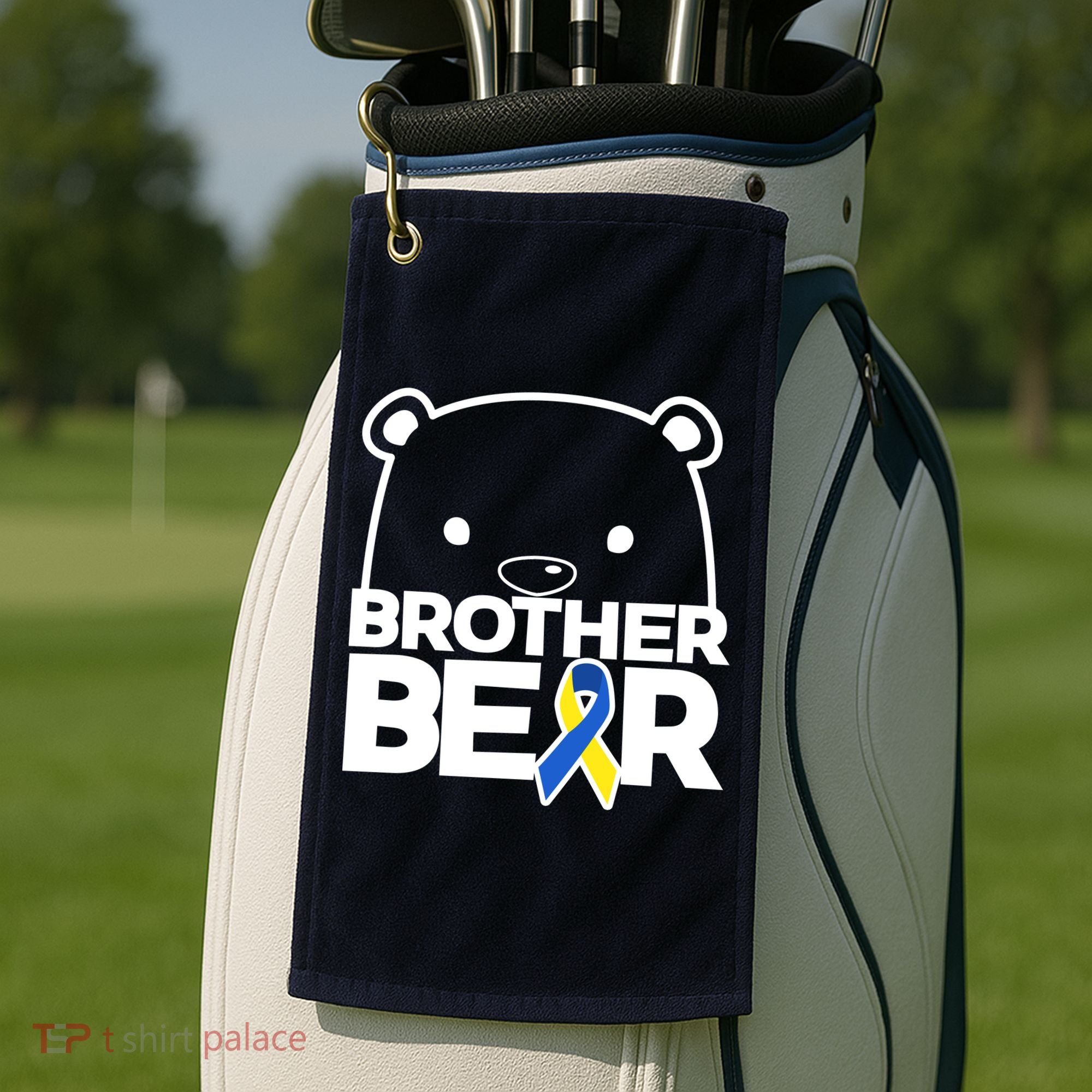 Brother Bear - Down Syndrome Awareness Golf Towel