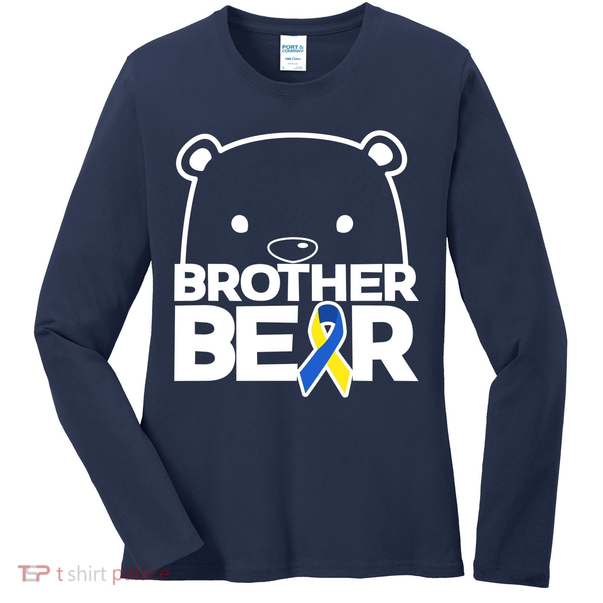 Brother Bear - Down Syndrome Awareness Women's Long Sleeve Shirt