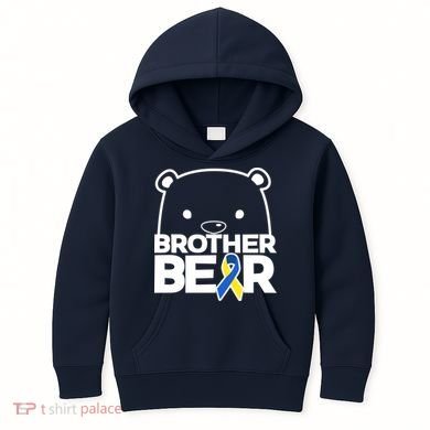 Brother Bear - Down Syndrome Awareness Kids Hoodie