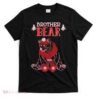Brother Bear Christmas Santa Family Matching Pajamas T-Shirt thumb 0