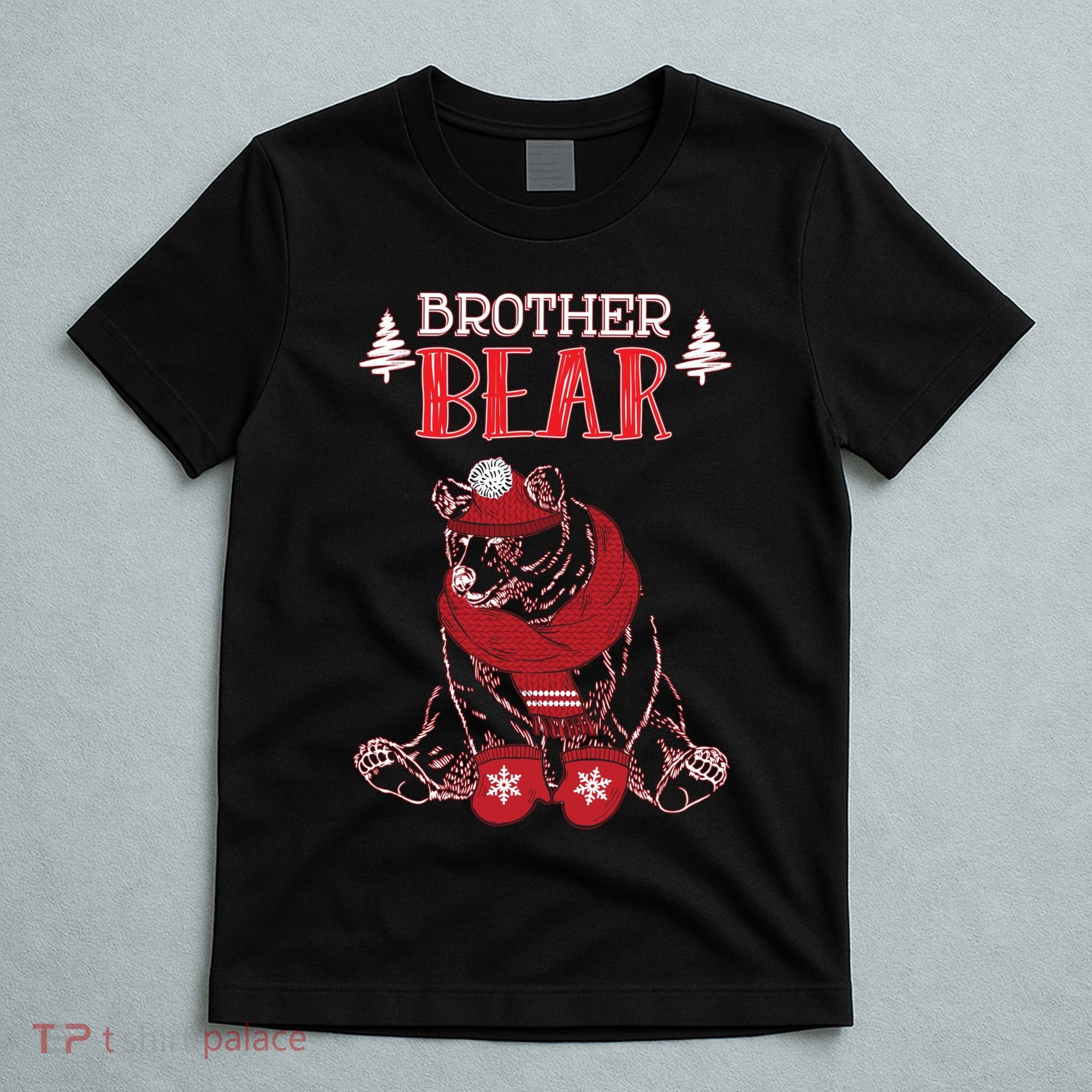 Brother Bear Christmas Santa Family Matching Pajamas T-Shirt