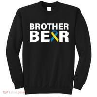 Brother Bear Down Syndrome Awareness Sweatshirt thumb 0