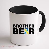 Brother Bear Down Syndrome Awareness Coffee Mug thumb 1