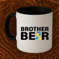 Brother Bear Down Syndrome Awareness Coffee Mug thumb 2