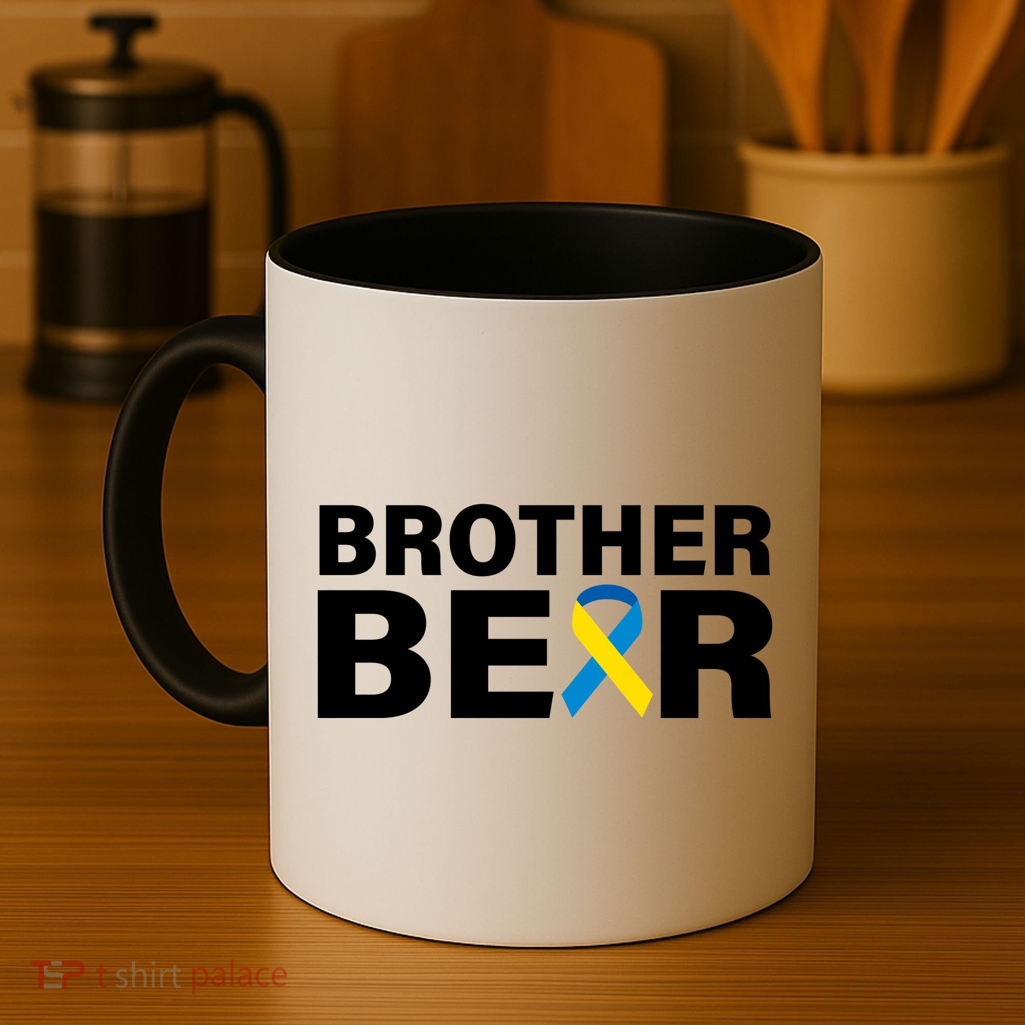 Brother Bear Down Syndrome Awareness Coffee Mug