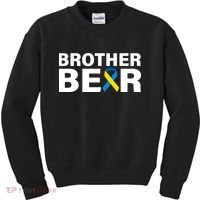 Brother Bear Down Syndrome Awareness Kids Sweatshirt thumb 0