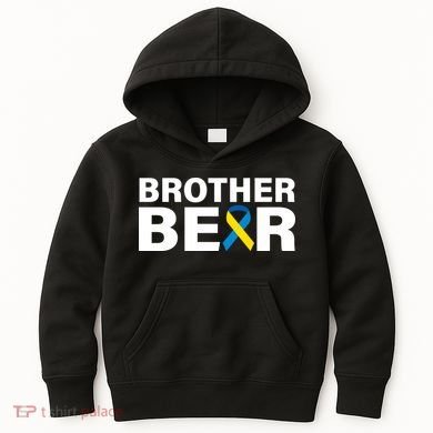Brother Bear Down Syndrome Awareness Kids Hoodie
