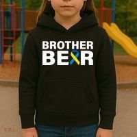 Brother Bear Down Syndrome Awareness Kids Hoodie thumb 3