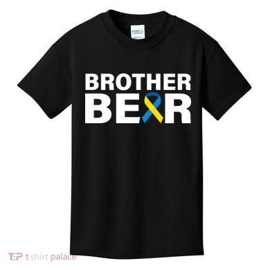 Brother Bear Down Syndrome Awareness Kids T-Shirt