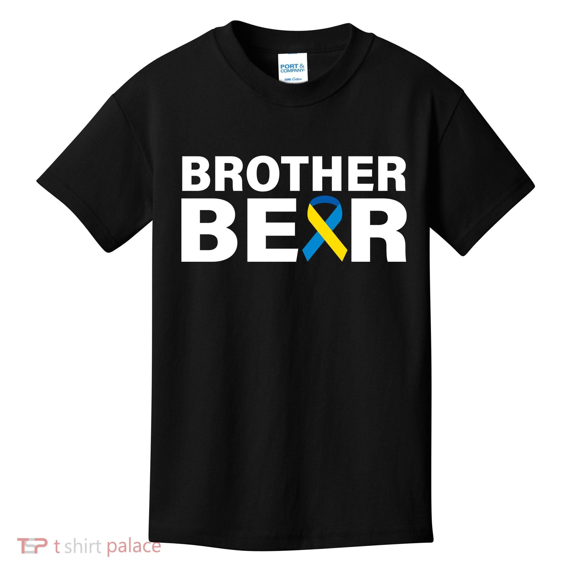Brother Bear Down Syndrome Awareness Kids T-Shirt