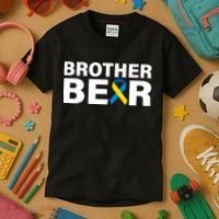 Brother Bear Down Syndrome Awareness Kids T-Shirt thumb 3