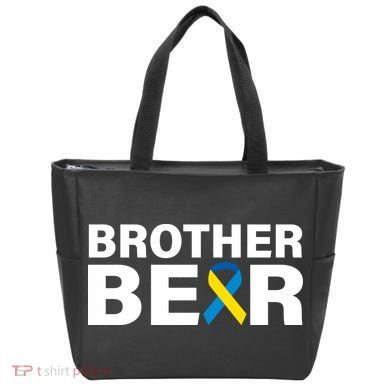 Brother Bear Down Syndrome Awareness Tote Bag