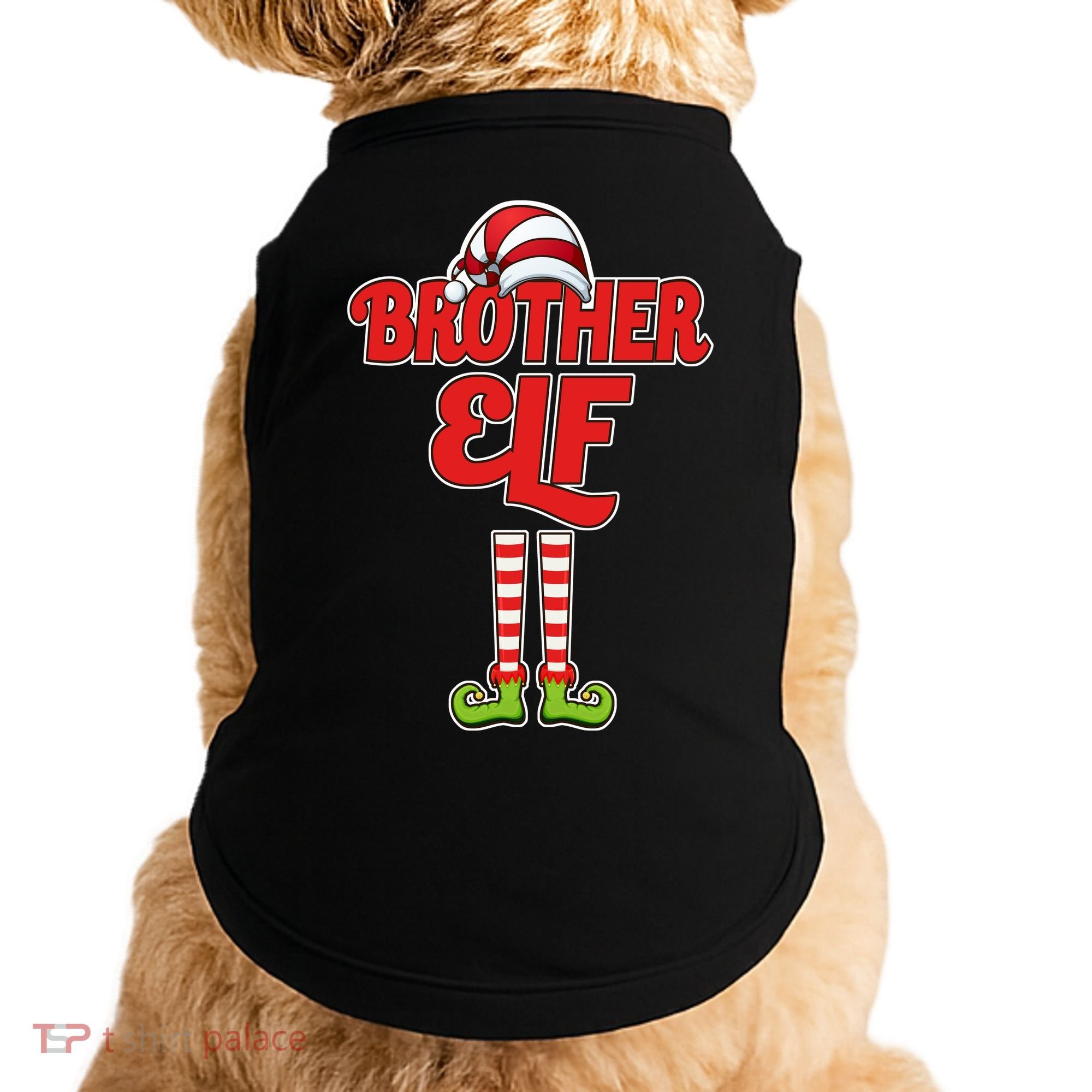 Brother Elf Christmas Doggie Tank
