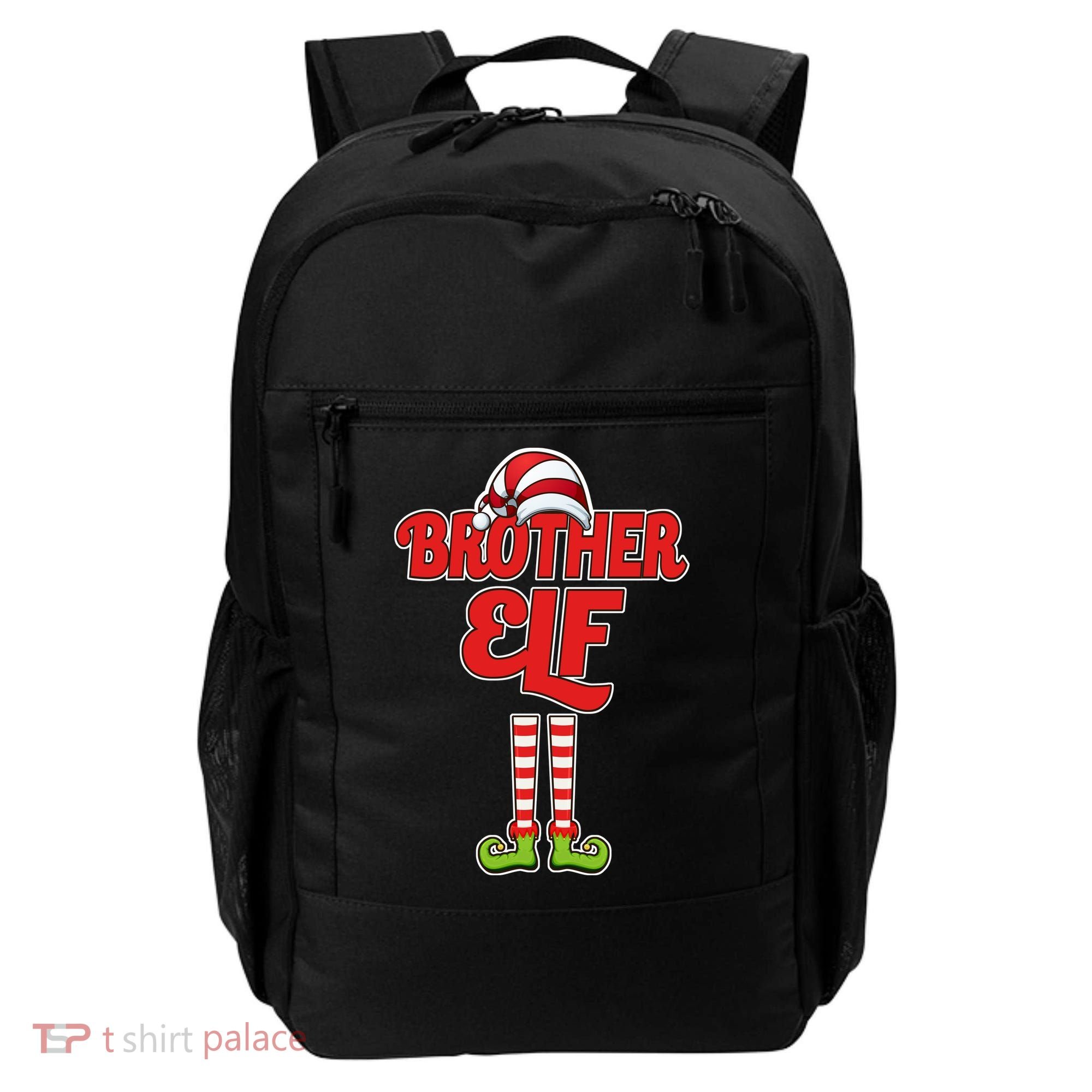 Brother Elf Christmas Backpack