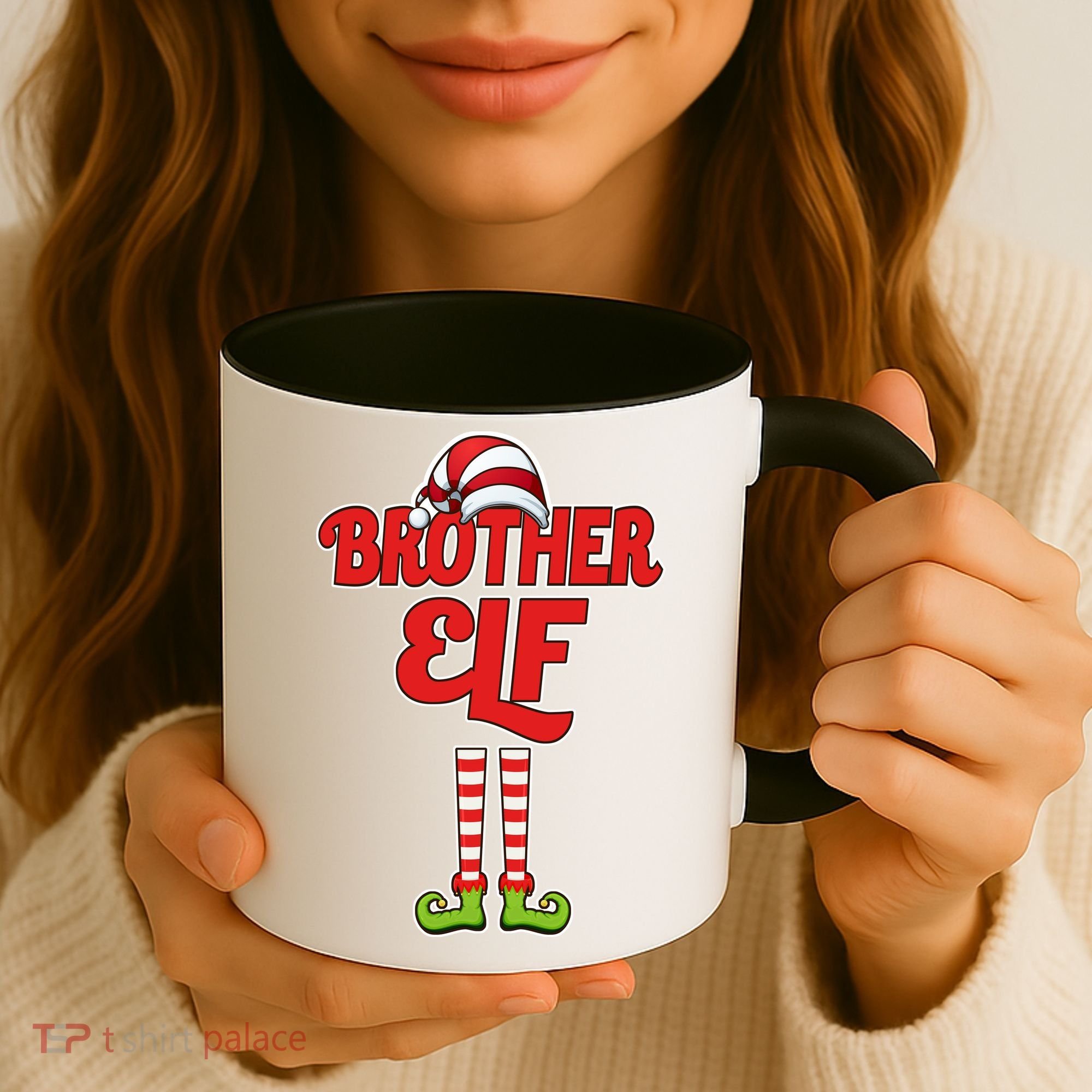 Brother Elf Christmas Coffee Mug