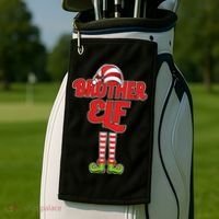 Brother Elf Christmas Golf Towel thumb 2