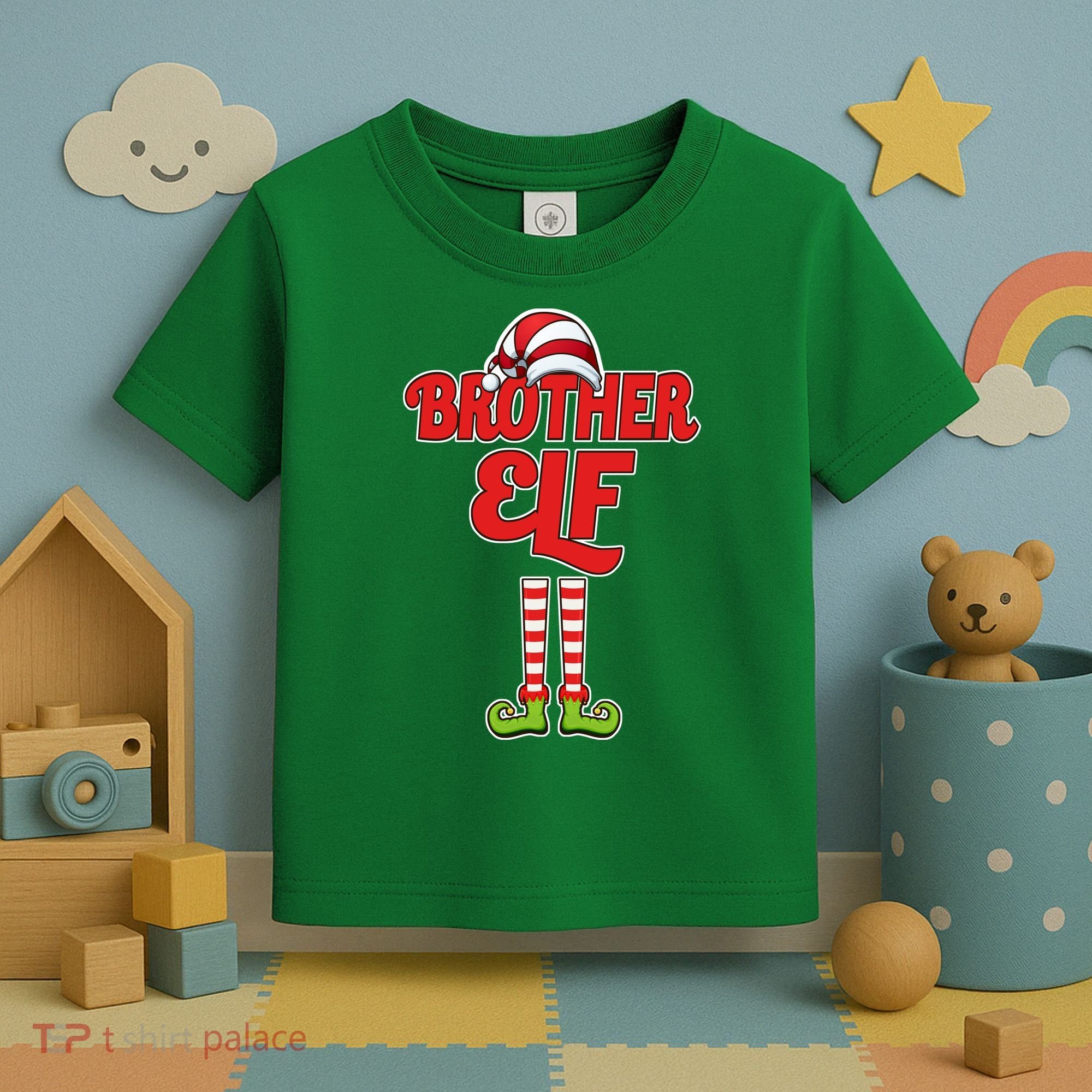 Brother Elf Christmas Toddler T-Shirt