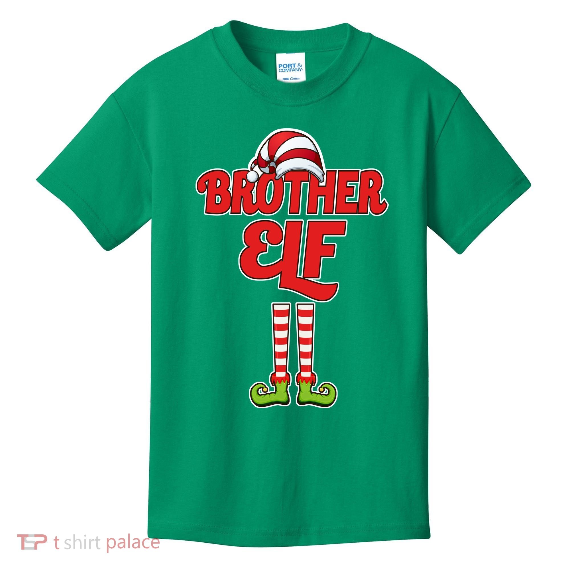 Brother Elf Christmas Kids T-Shirt