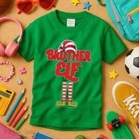 Brother Elf Christmas Kids T-Shirt thumb 3