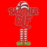 Brother Elf Christmas Santa Hat thumb 1