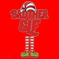Brother Elf Christmas Santa Hat thumb 1