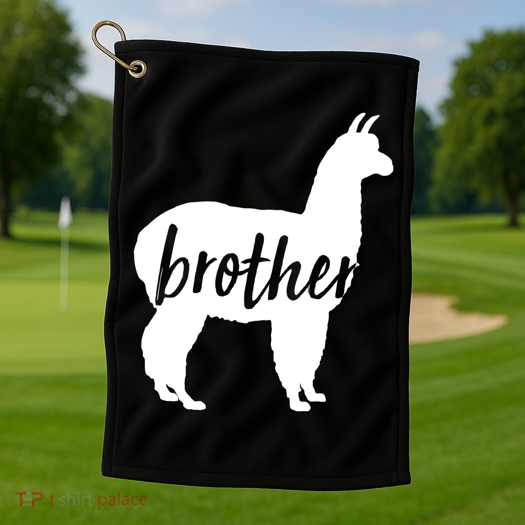 Brother Lama Golf Towel