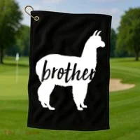 Brother Lama Golf Towel thumb 1