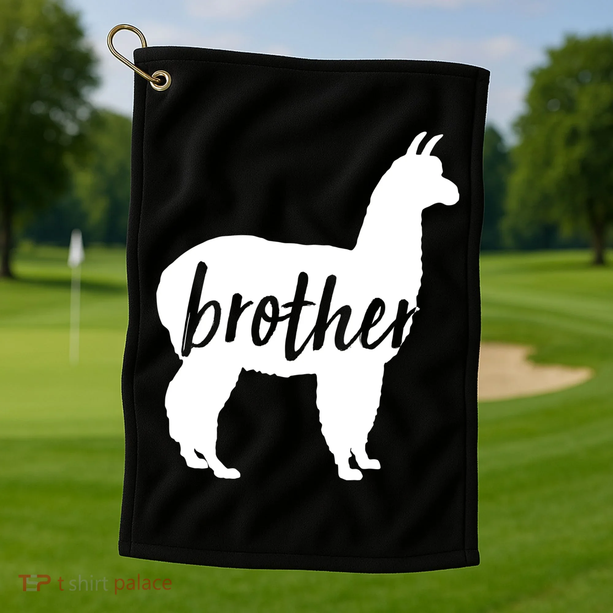 Brother Lama Golf Towel