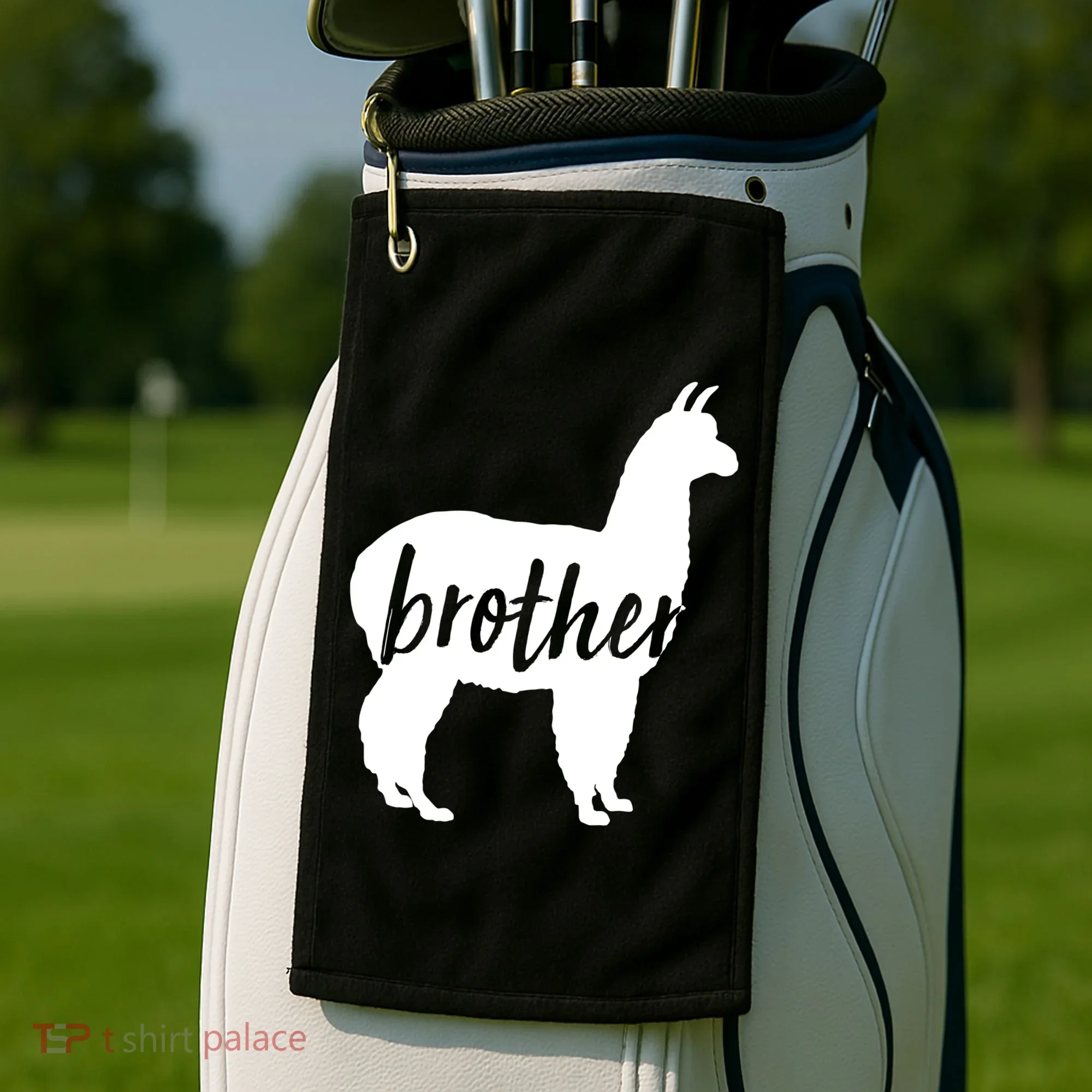 Brother Lama Golf Towel