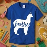 Brother Lama Kids T-Shirt thumb 3