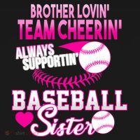 Brother Lovin Team Cheerin Baseball Sister Bucket Hat thumb 4