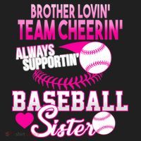 Brother Lovin Team Cheerin Baseball Sister Beanie thumb 2