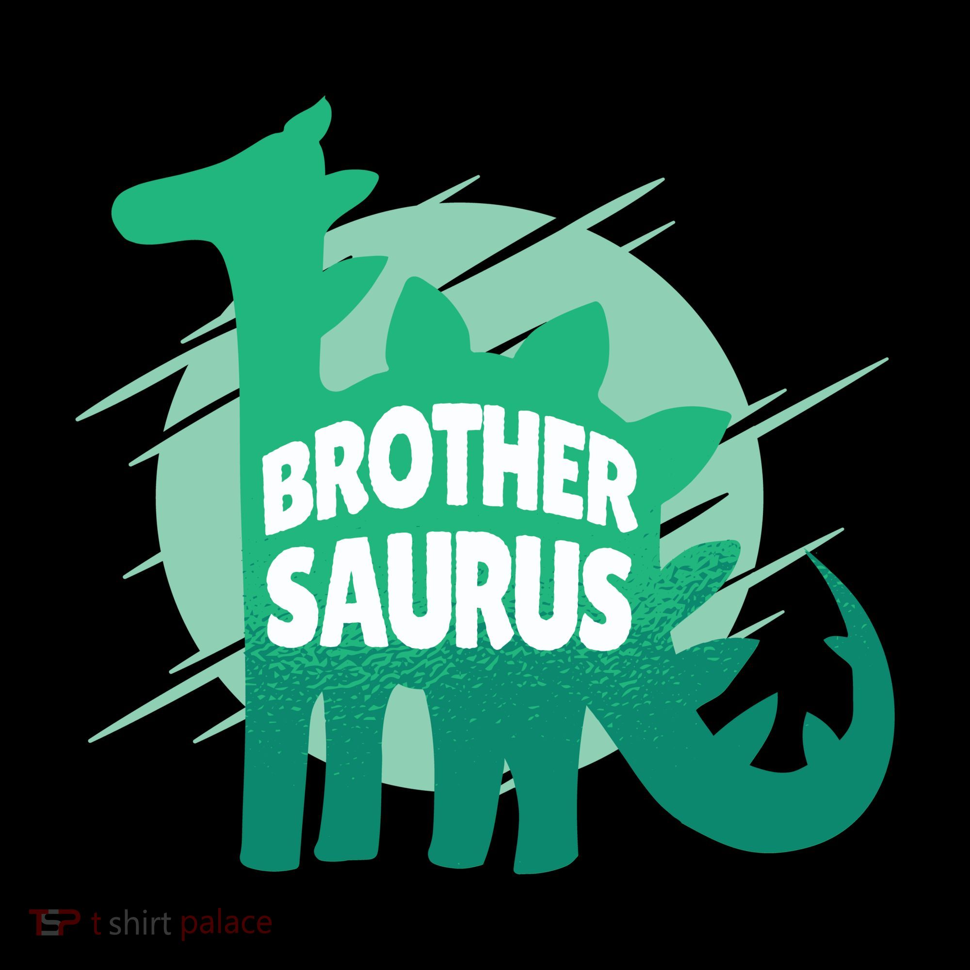 Brother Saurus Baby Bodysuit