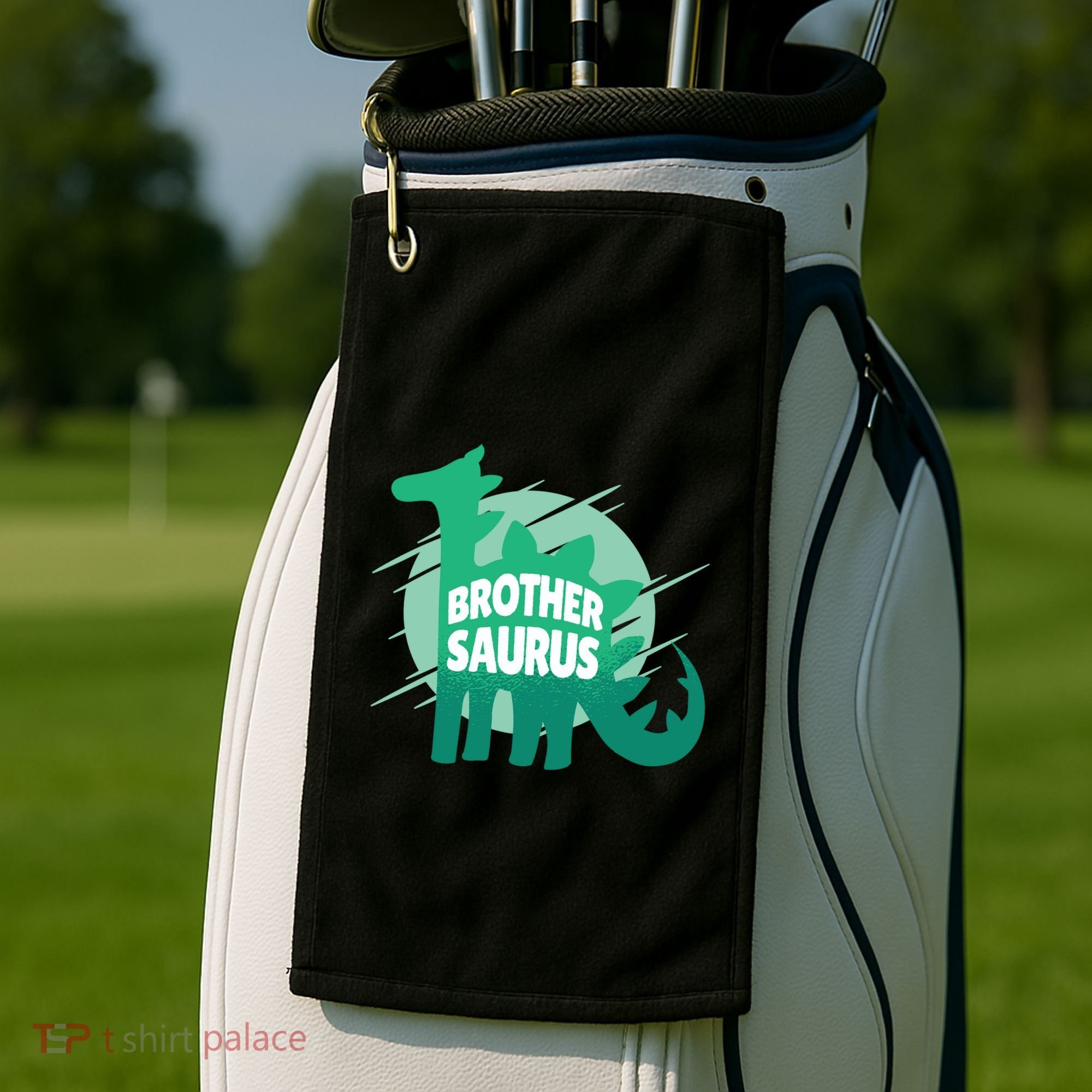 Brother Saurus Golf Towel