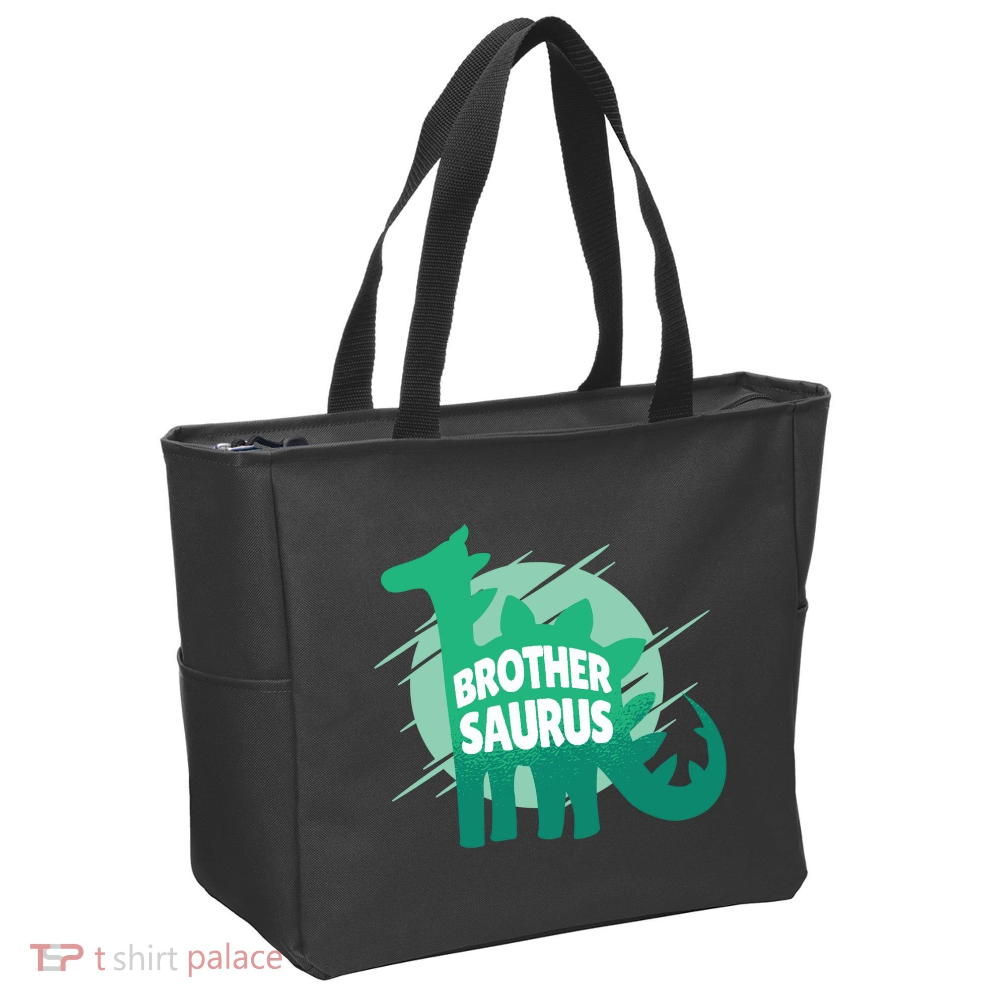 Brother Saurus Tote Bag