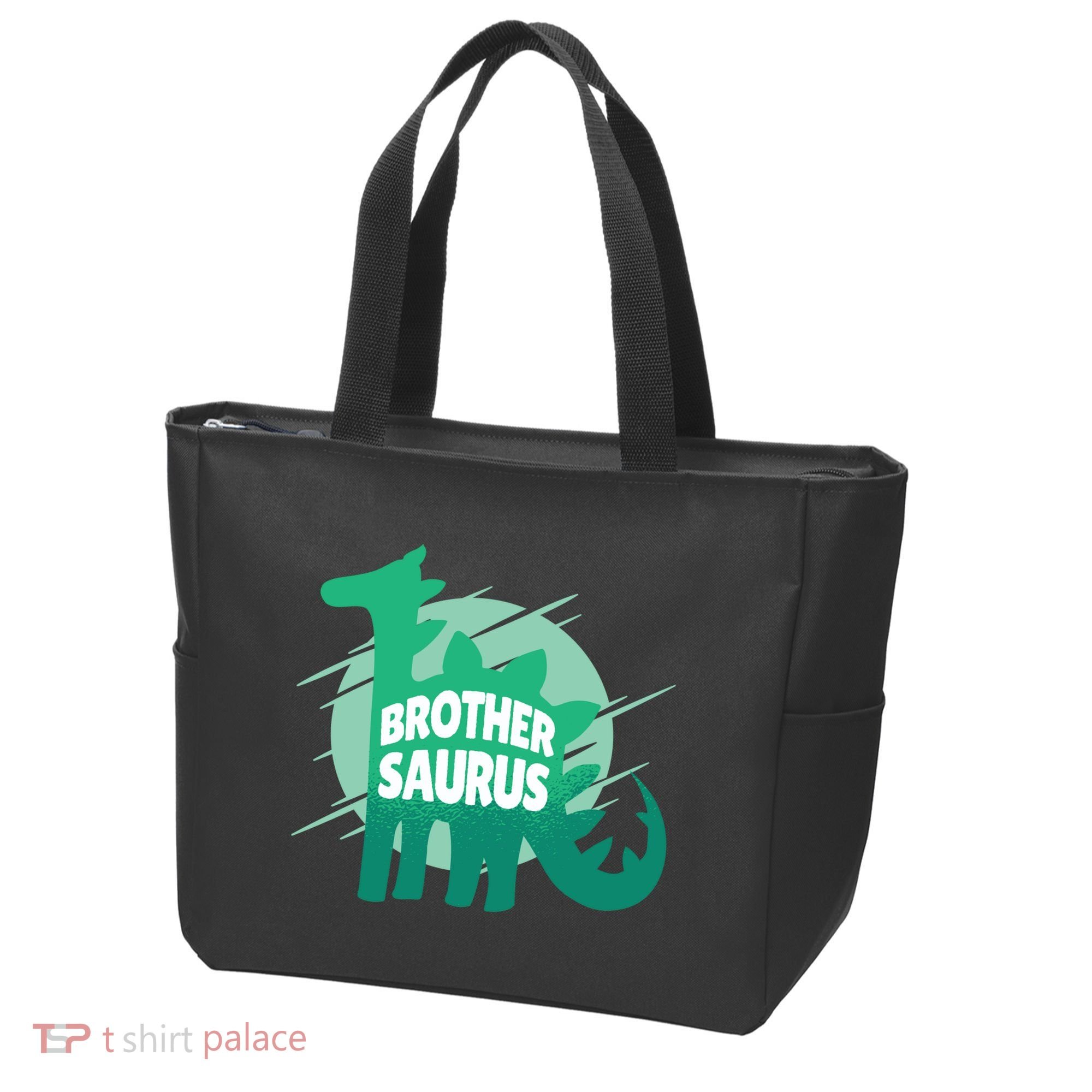 Brother Saurus Tote Bag